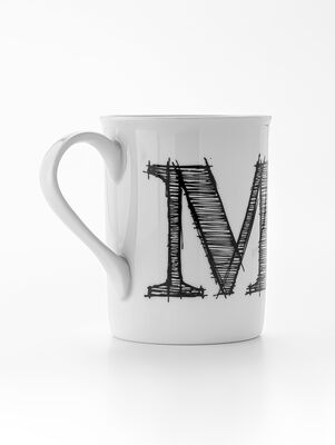 TAZA LETTER M 285CC - Second Image