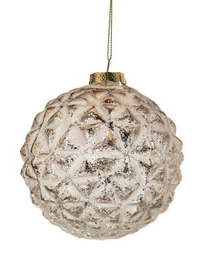 BOLA NAVIDE&Ntilde;A FLAKE COPPER