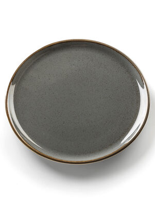 PLATO DE POSTRE SEASONS GREY 20 CM