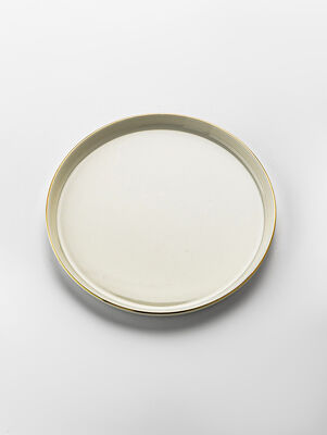 PLATO POSTRE CHOPIN GOLD 18 CM