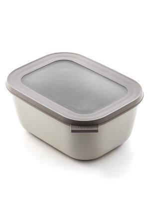 CONTENEDOR CIRQULA RECTANGULAR NORDIC WHITE 2000 ML