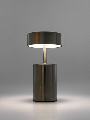 LAMPARA LED RECARGABLE WAYNE SILVER - Second Image