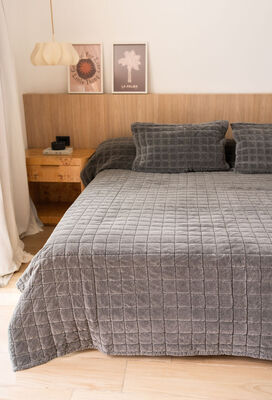 ACOLCHADO MADISON QUEEN DARK GREY - Second Image