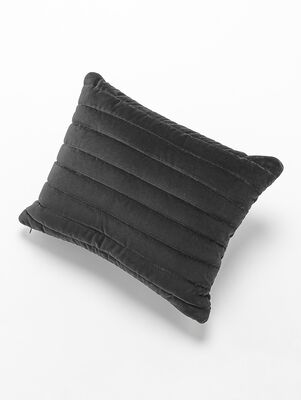 ALMOHADON CANELON NEGRO 35 X 45