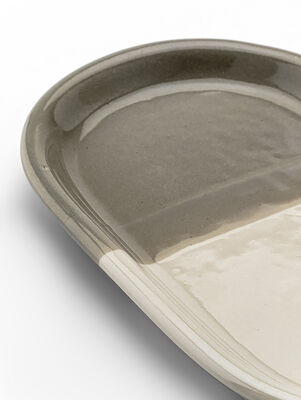 BANDEJA CORA BICOLOR ARENA/VISON - Second Image