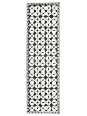 ALFOMBRA DE COCINA PVC NEGRA 60 X 200