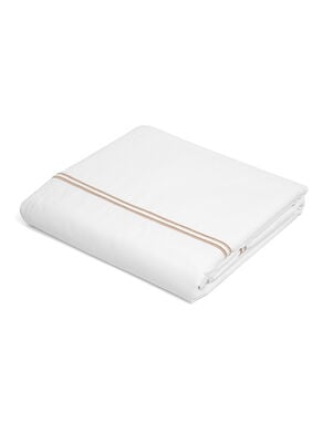 SABANAS 400H SATEN FESTON BEIGE KING