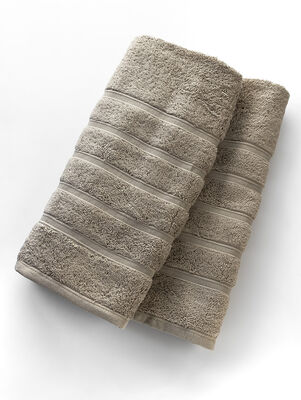 TOALLON COMBED TAUPE XL