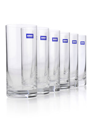 SET X 6 VASO CRISTAL DEVA LONG DRINK 350ML - Second Image