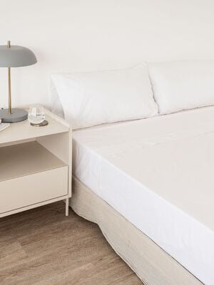 JUEGO DE SABANAS 144H TWIN WHITE