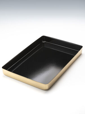 BANDEJA KOMO RECTANGULAR BLACK