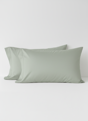 SET X 2 FUNDAS DE ALMOHADAS 144H GREEN 50 X 80