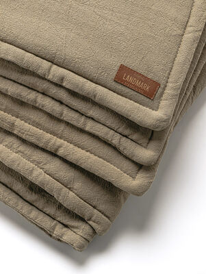 PILLOW MANTA PROTECTOR TABACO 75 X 260 - Second Image