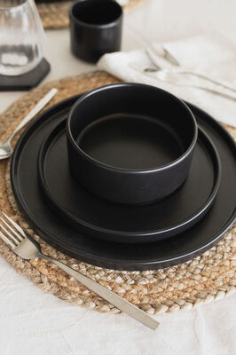 PLATO PLAYO STACKABLE NEGRO - Second Image