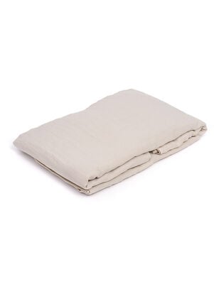 FUNDA DE LINO THESS BEIGE QUEEN 230x240