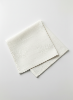 SERVILLETA GAIA 40 x 40 BLANCA