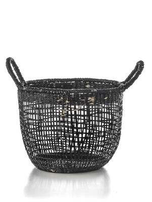 CANASTO LAGE BLACK MEDIUM