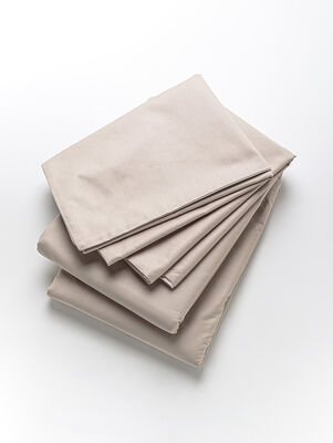 FUNDA NORDICA BICOLOR QUEEN BEIGE/GRIS