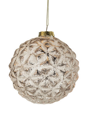 BOLA NAVIDE&Ntilde;A FLAKE COPPER