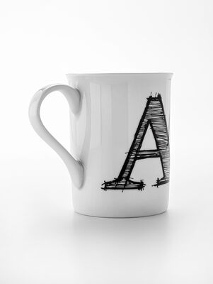 TAZA LETTER A 285CC - Second Image