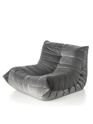 SILLON TOGO VELVET GRIS GRAFITO