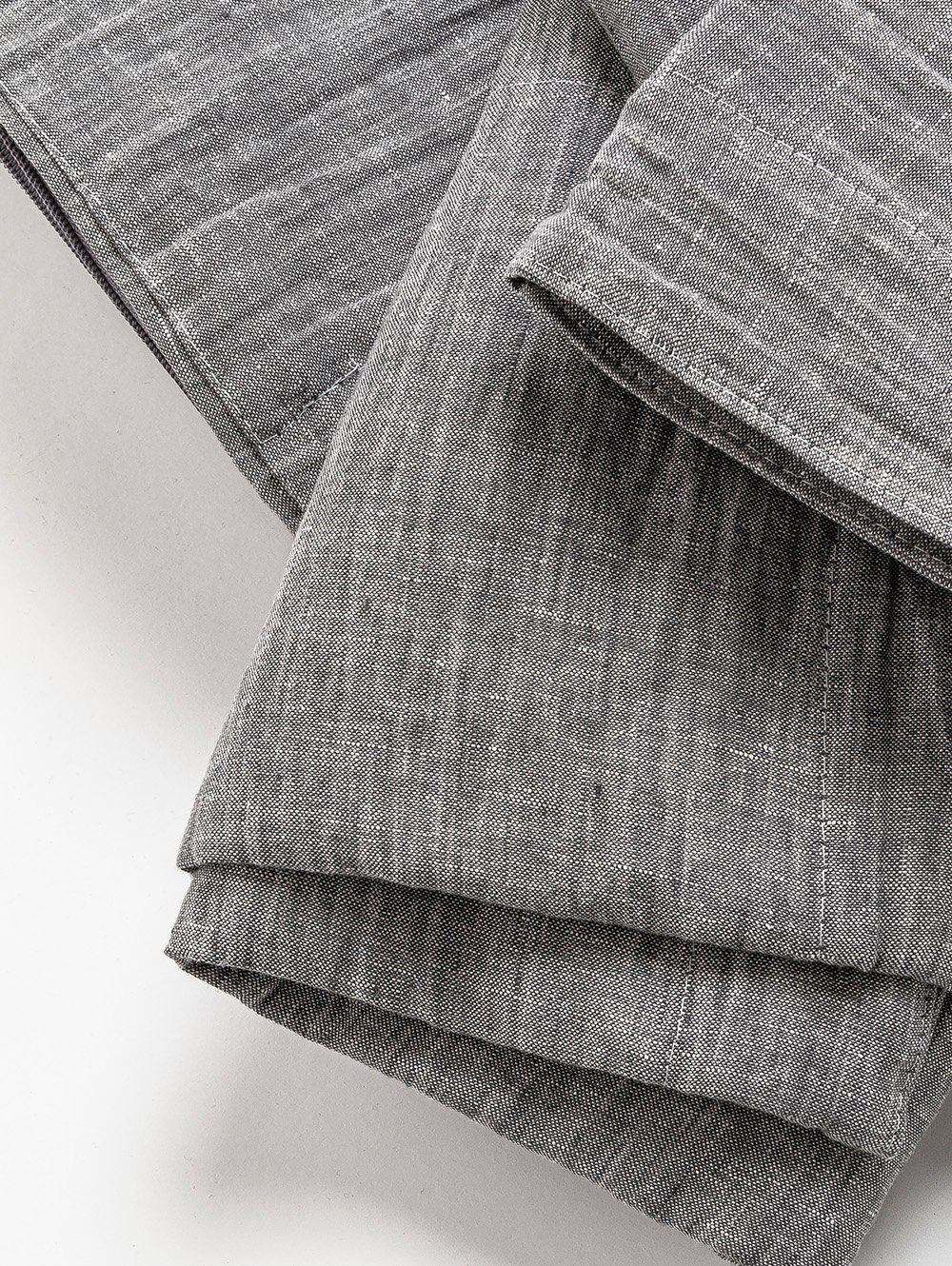FUNDA DE LINO THESS GREY CHAMBRAY KING 260 X 240