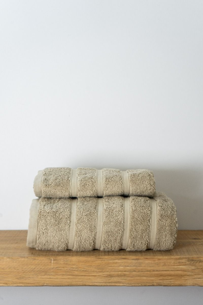 TOALLON COMBED TAUPE XL