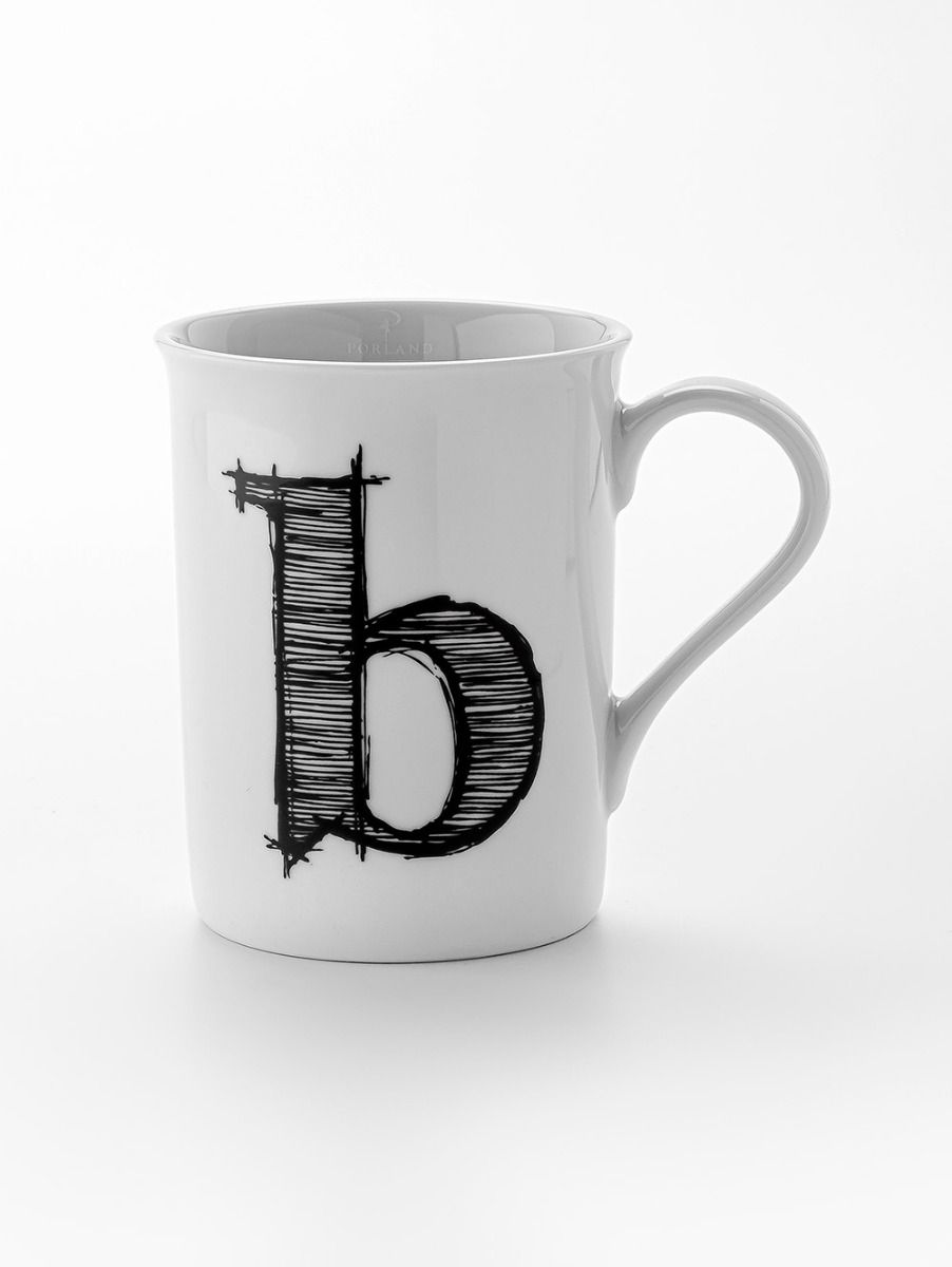TAZA LETTER B 285CC