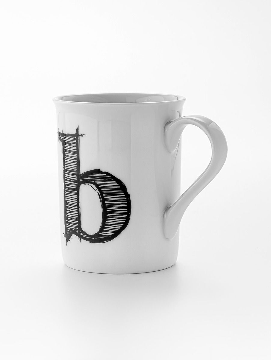 TAZA LETTER B 285CC