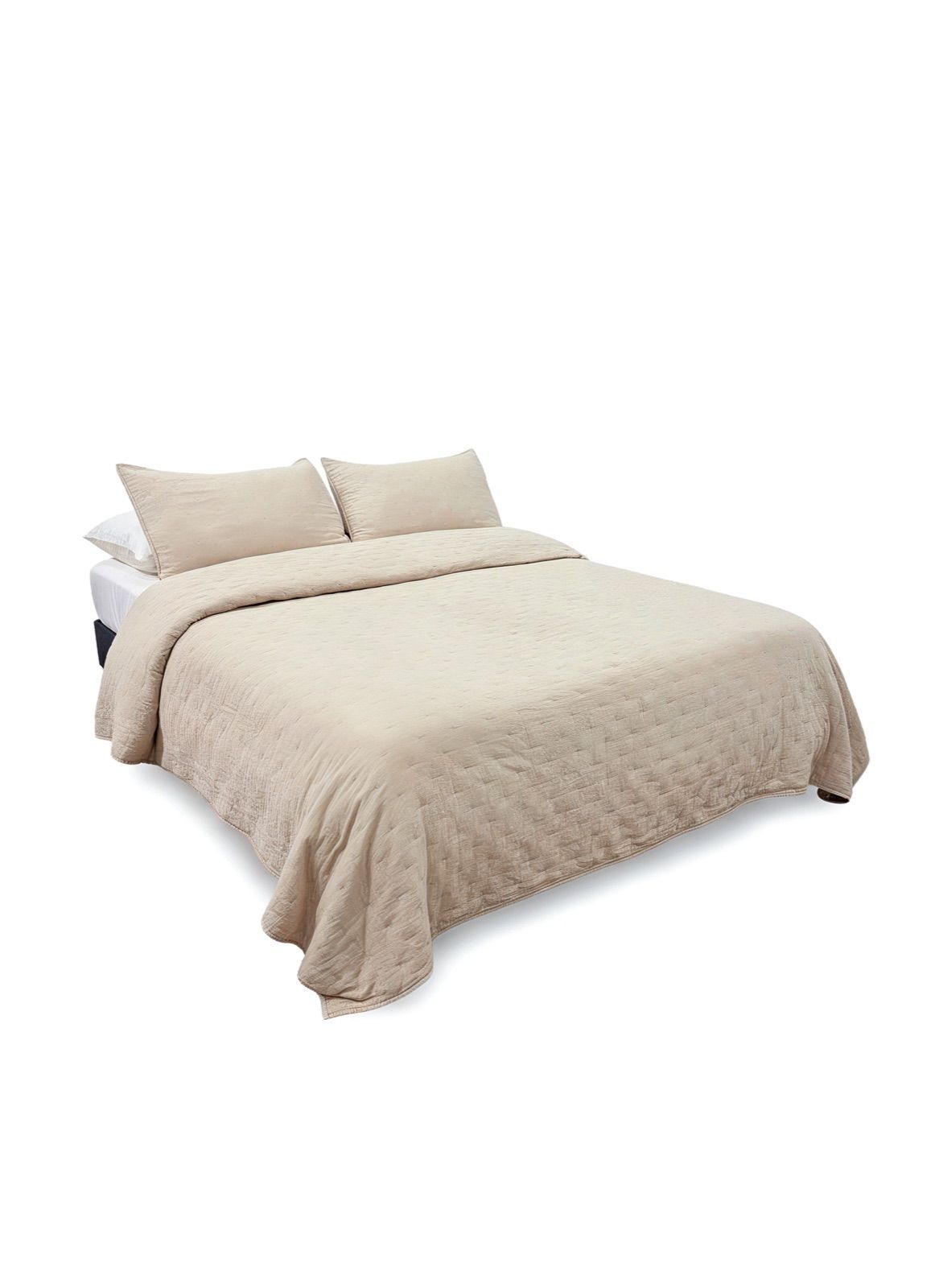 CUBRECAMA BERTHA QUEEN BEIGE