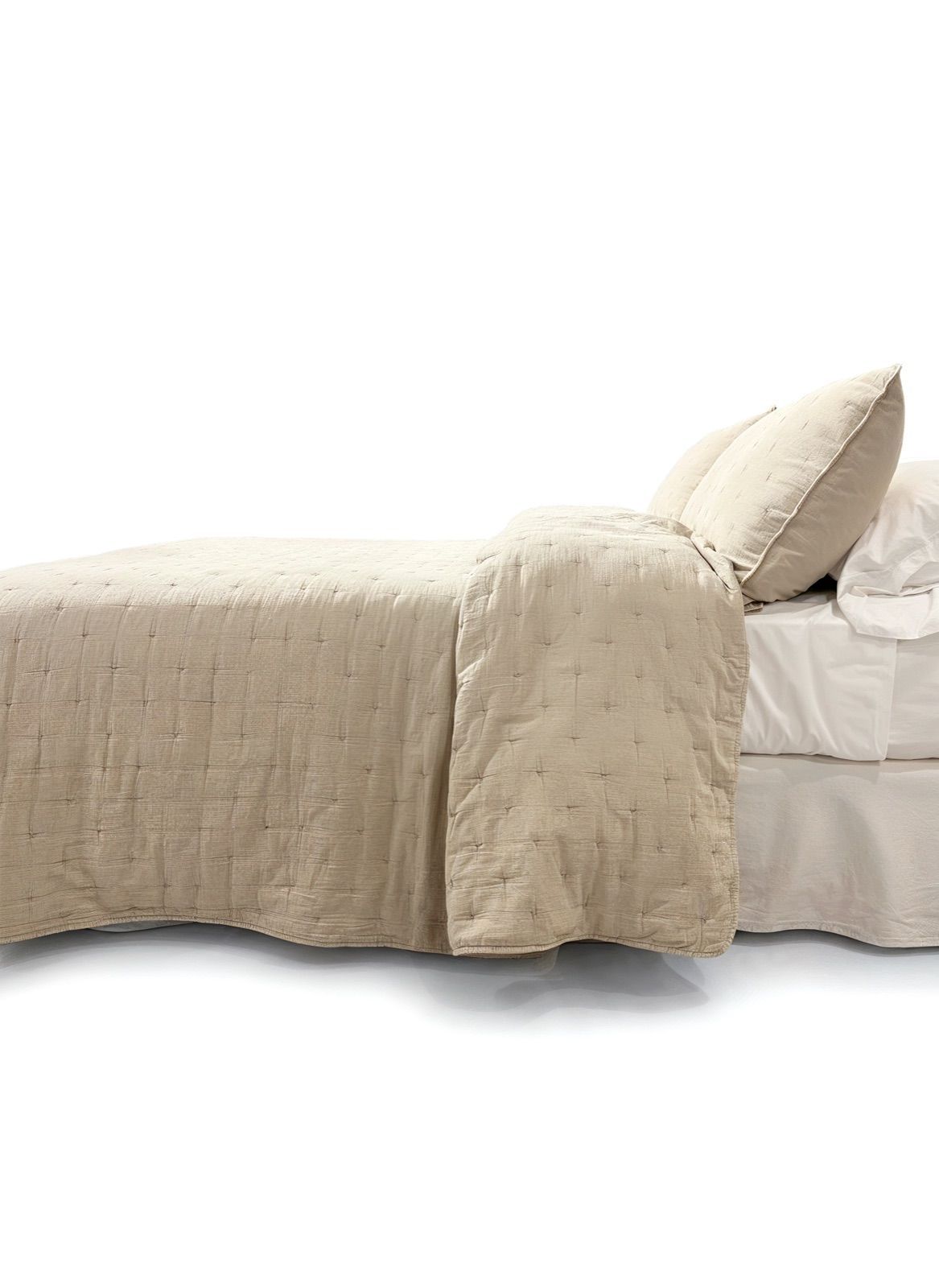 CUBRECAMA BERTHA QUEEN BEIGE