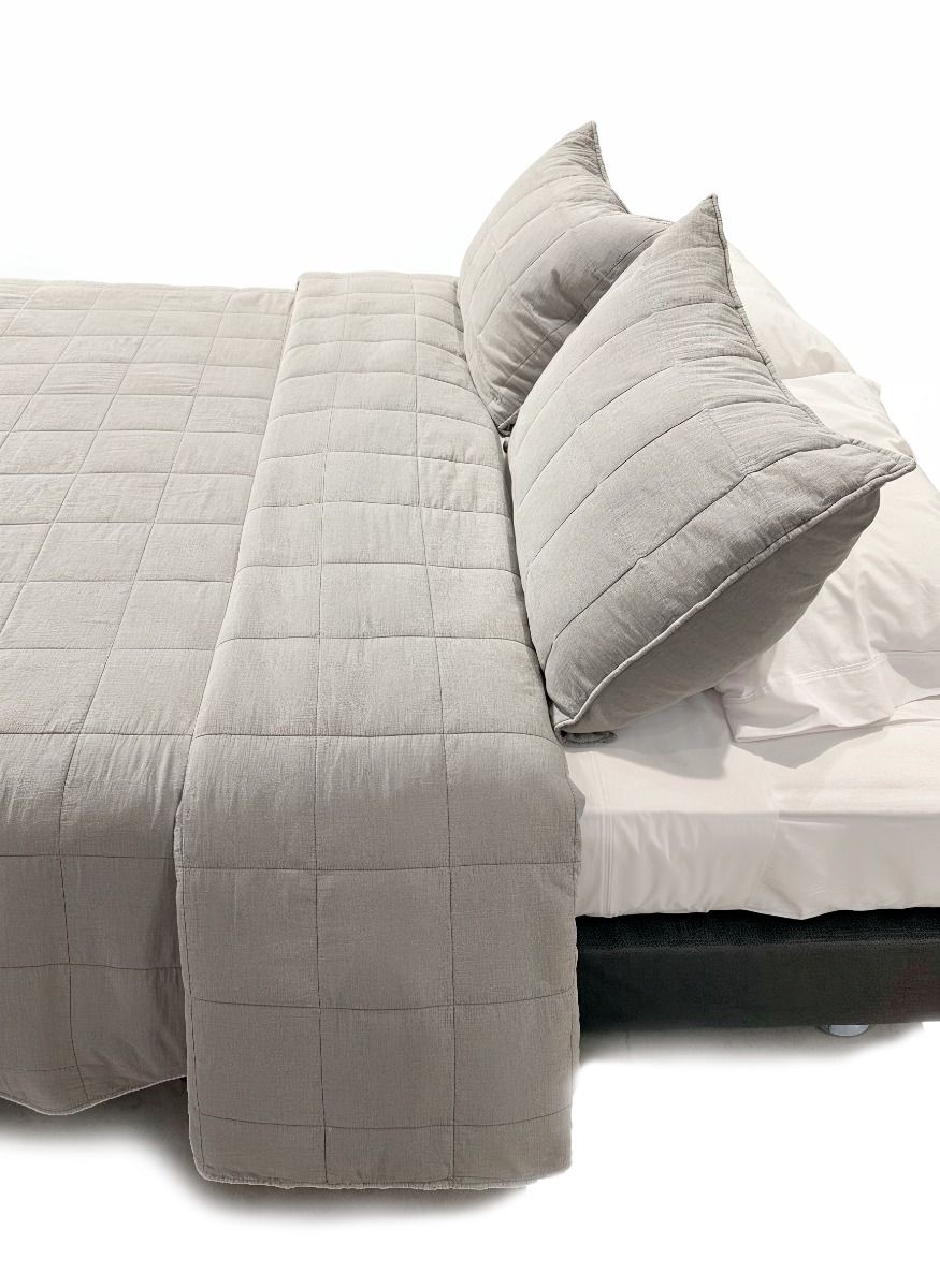 CUBRECAMA AMELIE QUEEN GRIS