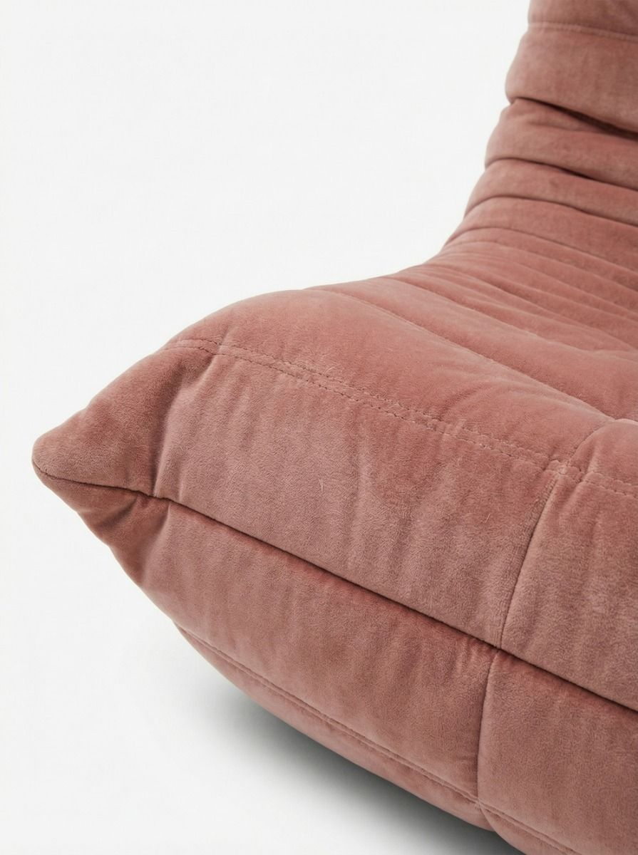 SILLON MINI TOGO VELVET ROSA