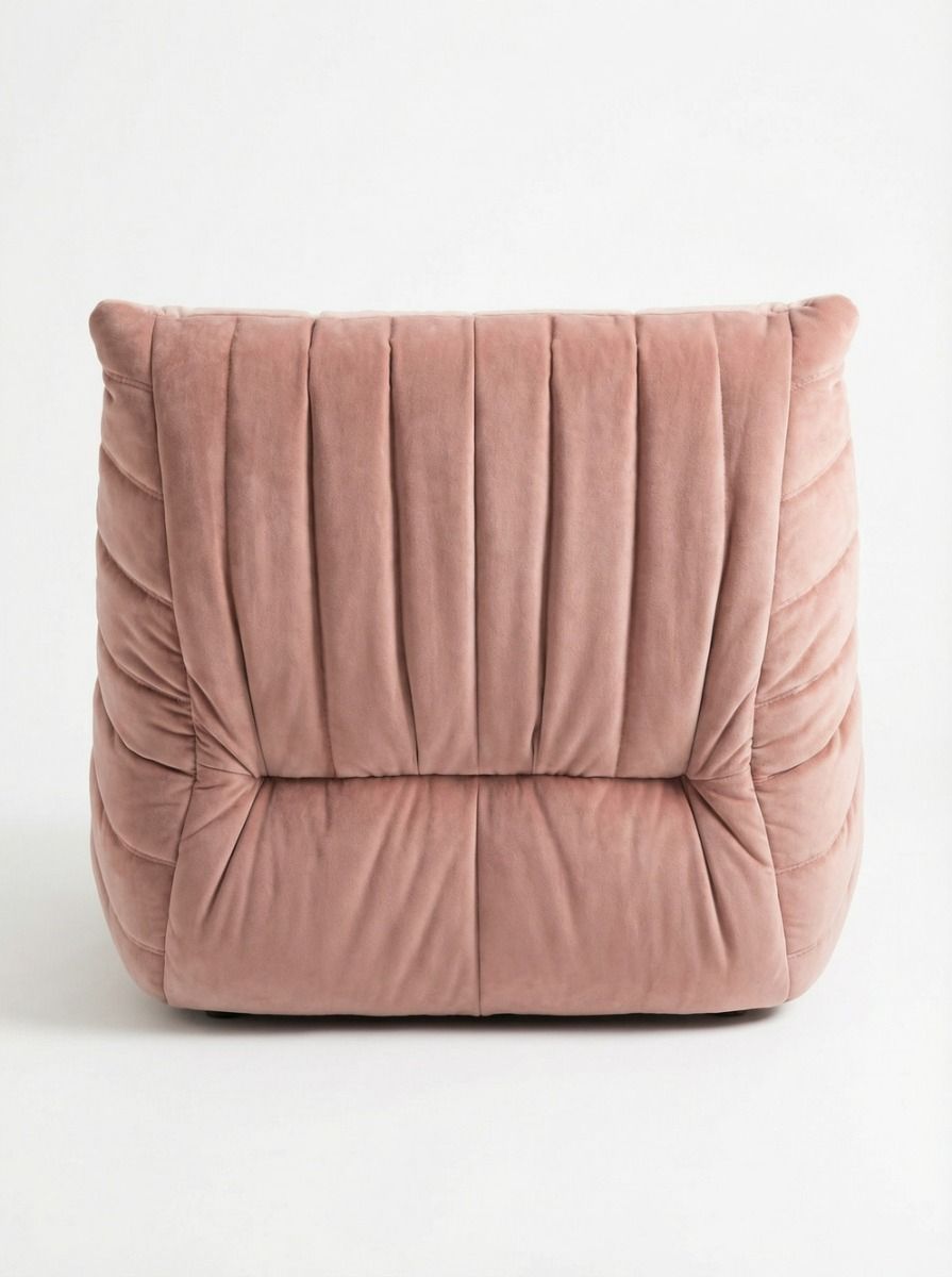 SILLON MINI TOGO VELVET ROSA
