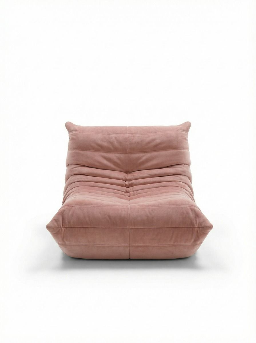 SILLON MINI TOGO VELVET ROSA