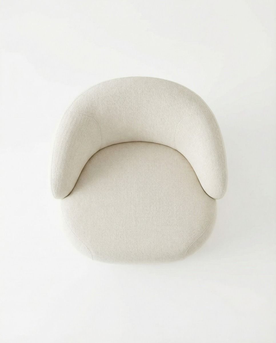SILLON KAYA WHITE BOUCLE