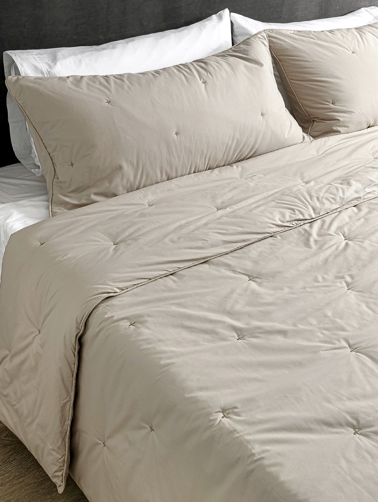 ACOLCHADO RUTH QUEEN BEIGE
