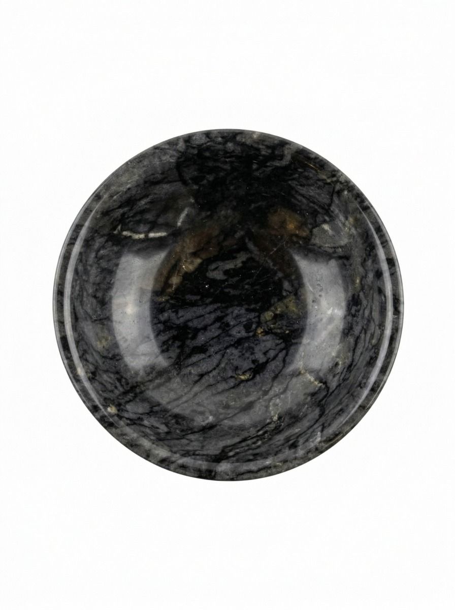 CONTENEDOR TAVA MARBLE DARK GREY