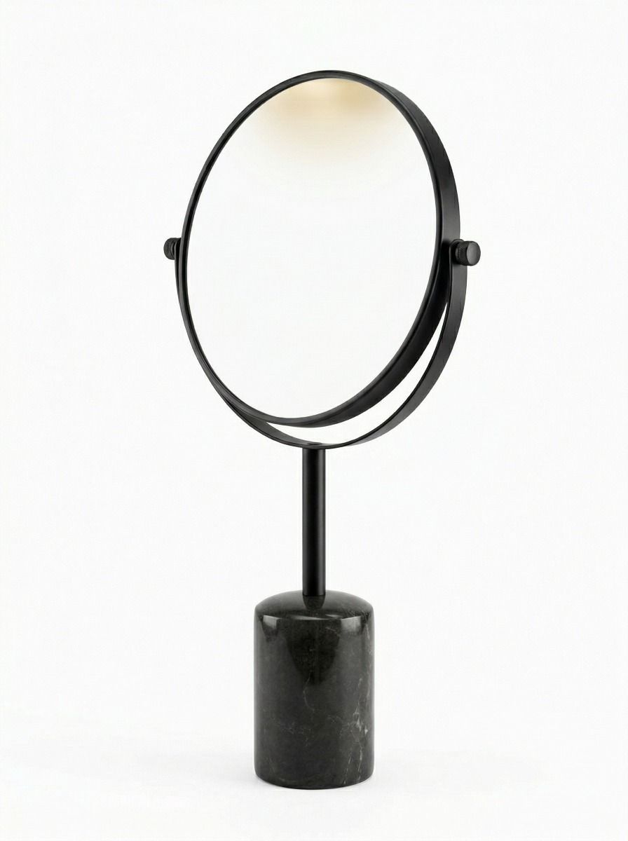 ESPEJO DE MESA TAVA MARBLE BLACK
