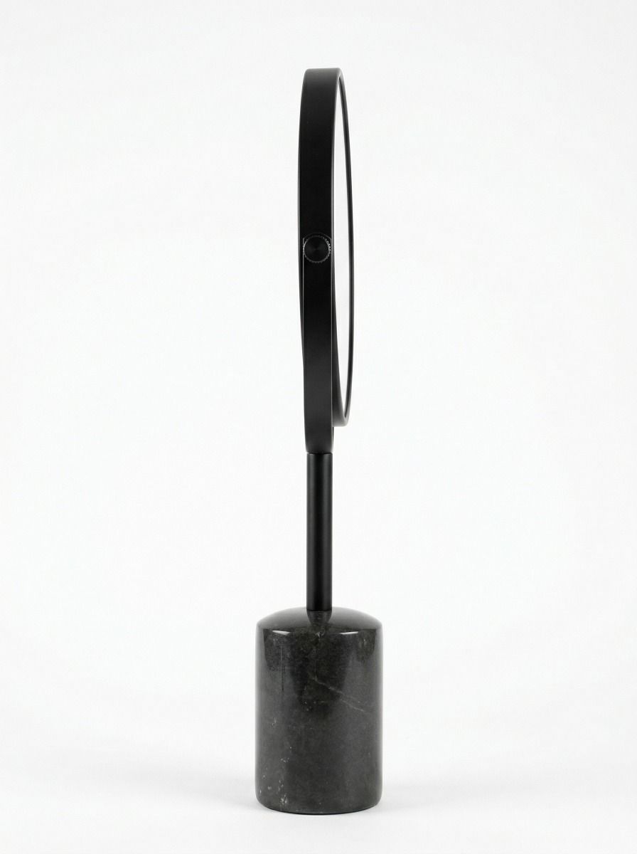 ESPEJO DE MESA TAVA MARBLE BLACK