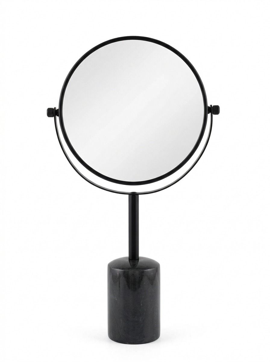 ESPEJO DE MESA TAVA MARBLE BLACK