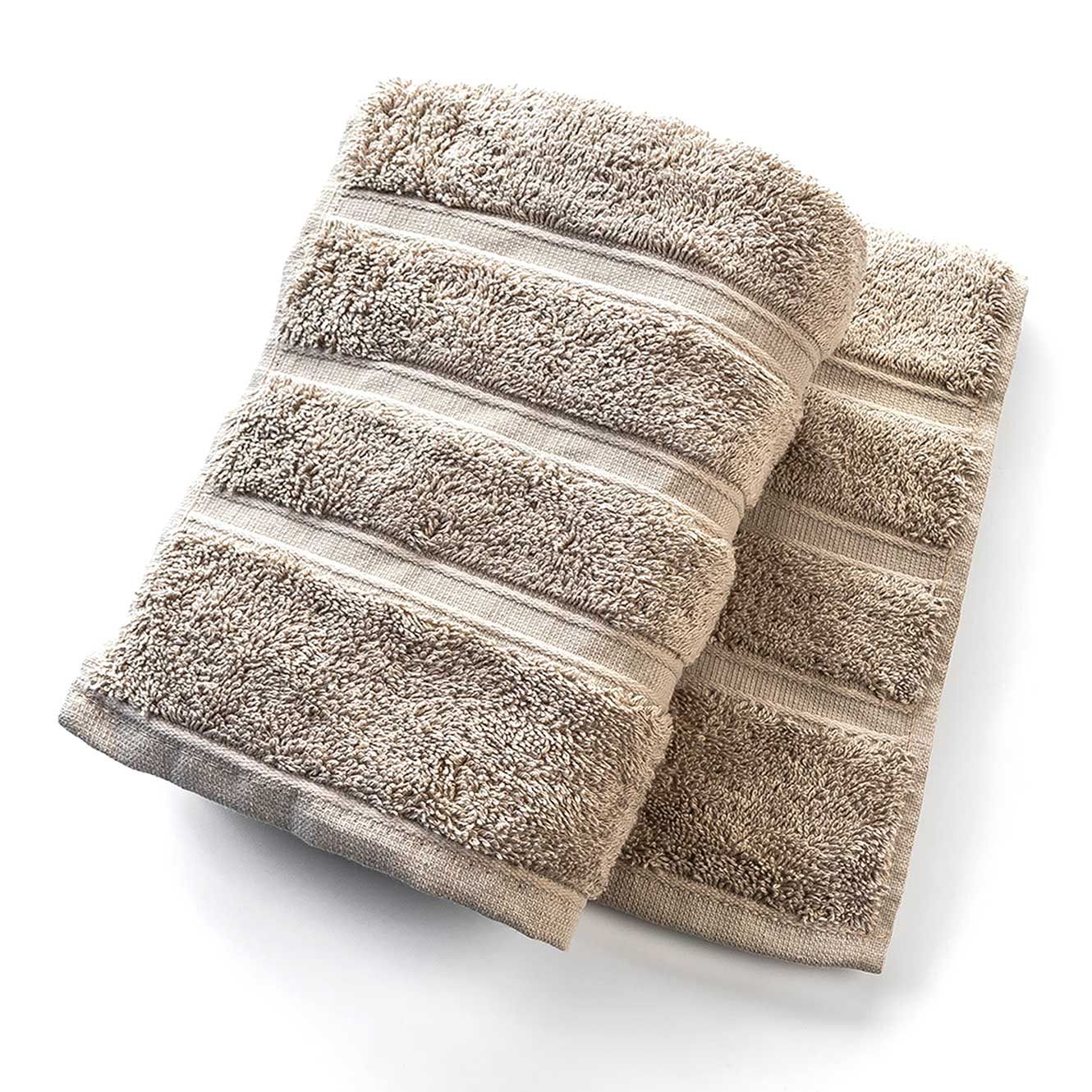 TOALLA COMBED TAUPE