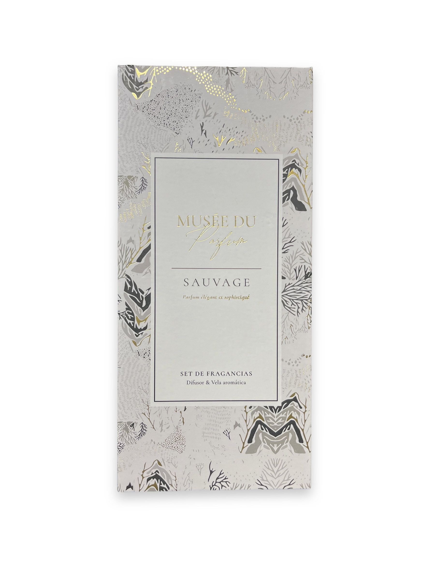 SET VELA Y DIFUSOR SAUVAGE ROSAS Y PEONIAS