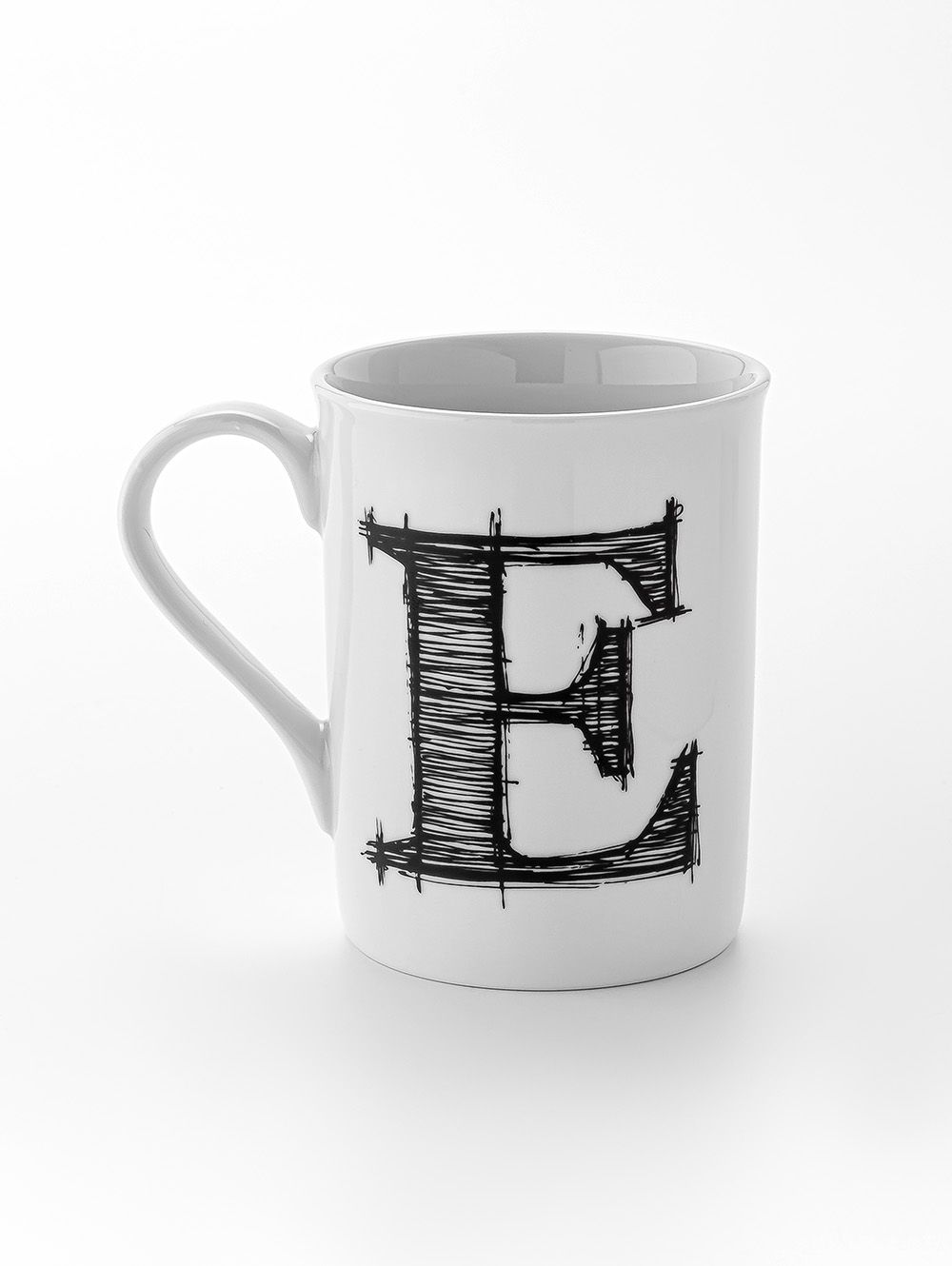 TAZA LETTER E 285CC