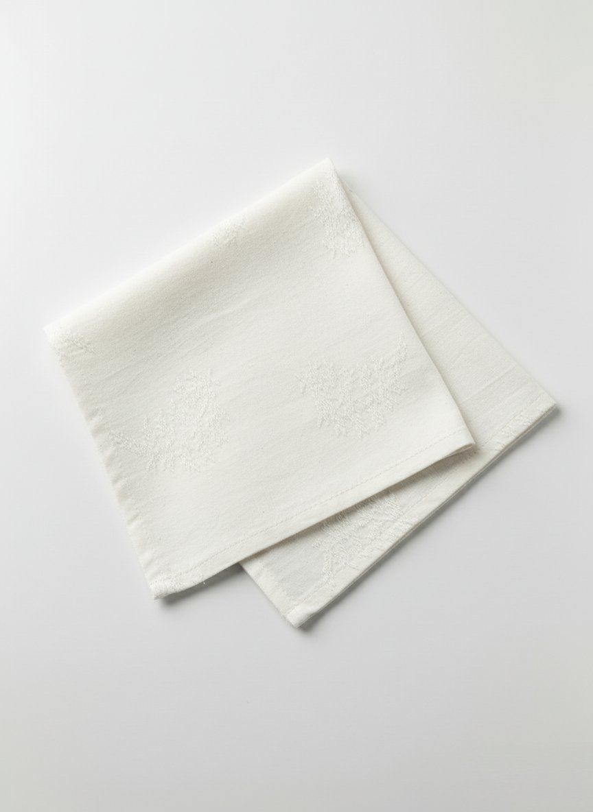 SERVILLETA GAIA 40 x 40 BLANCA