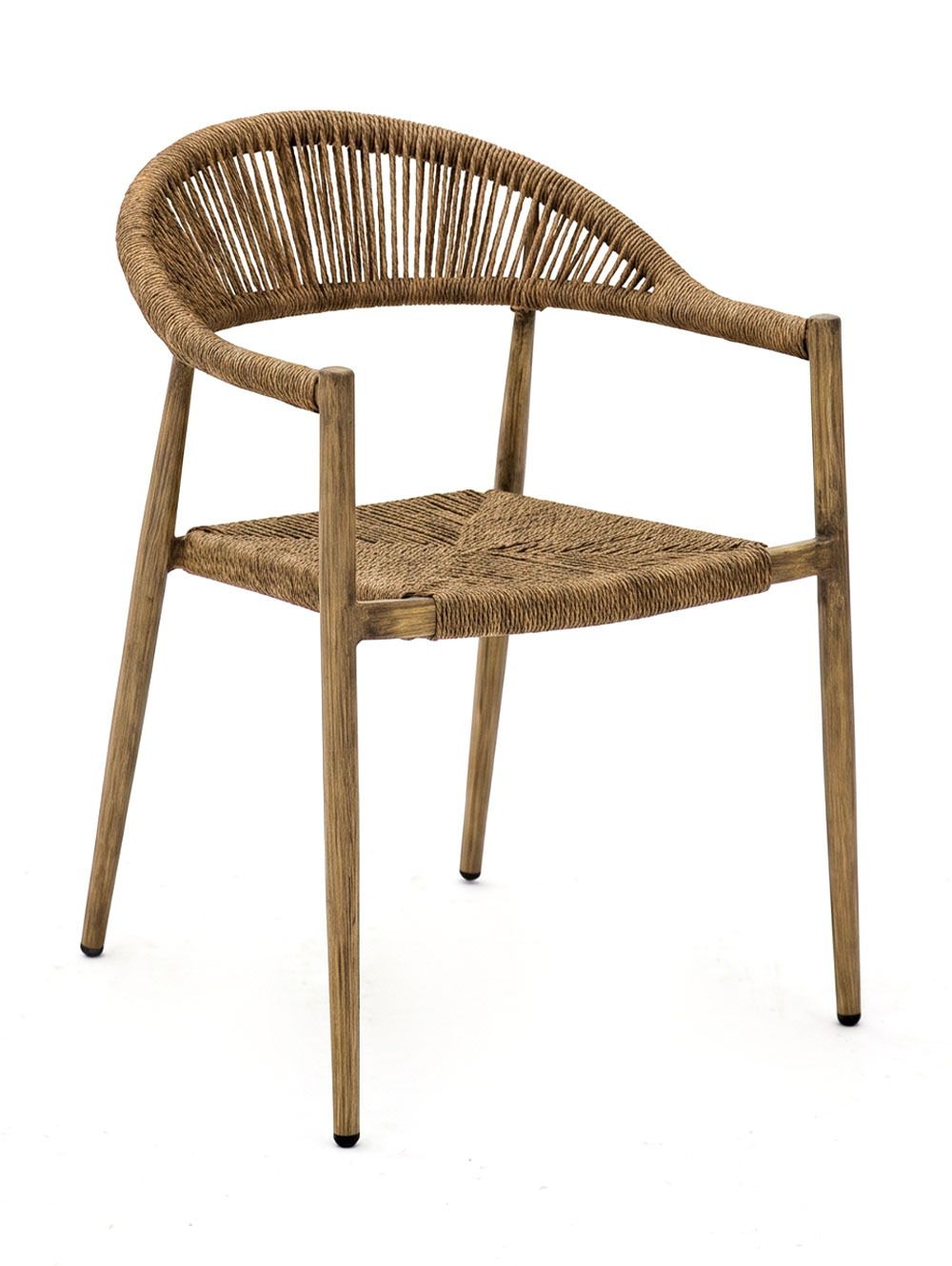 SILLA CON APOYA BRAZOS SYLAN NATURAL
