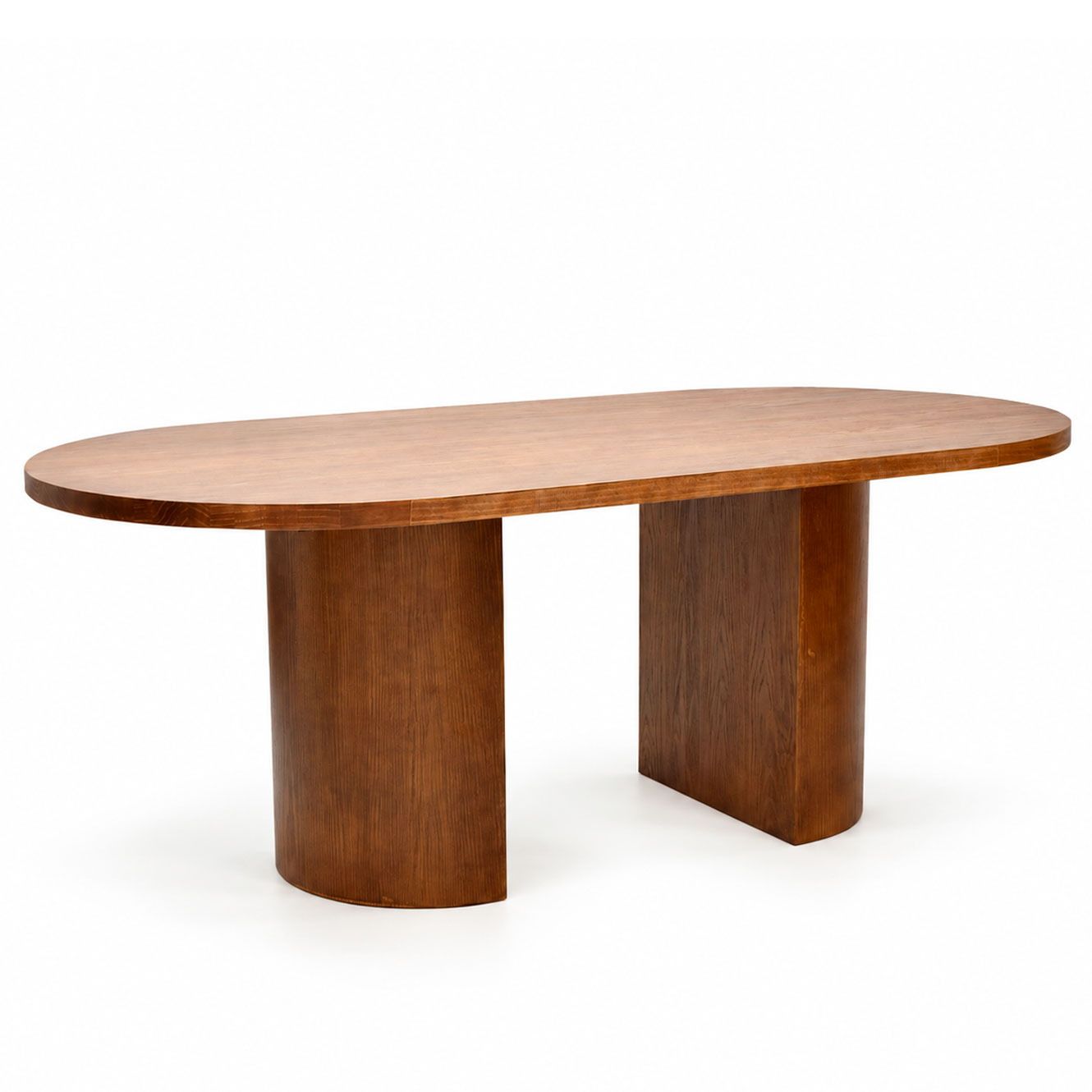 MESA DE COMEDOR DUNE NOGAL 200 X 100