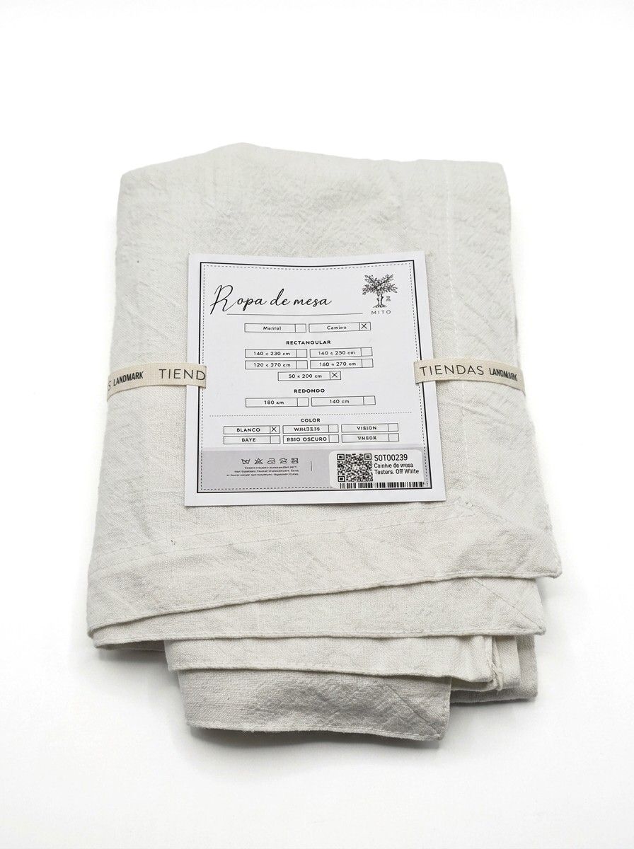 CAMINO DE MESA VICTORIA OFF WHITE 50X200