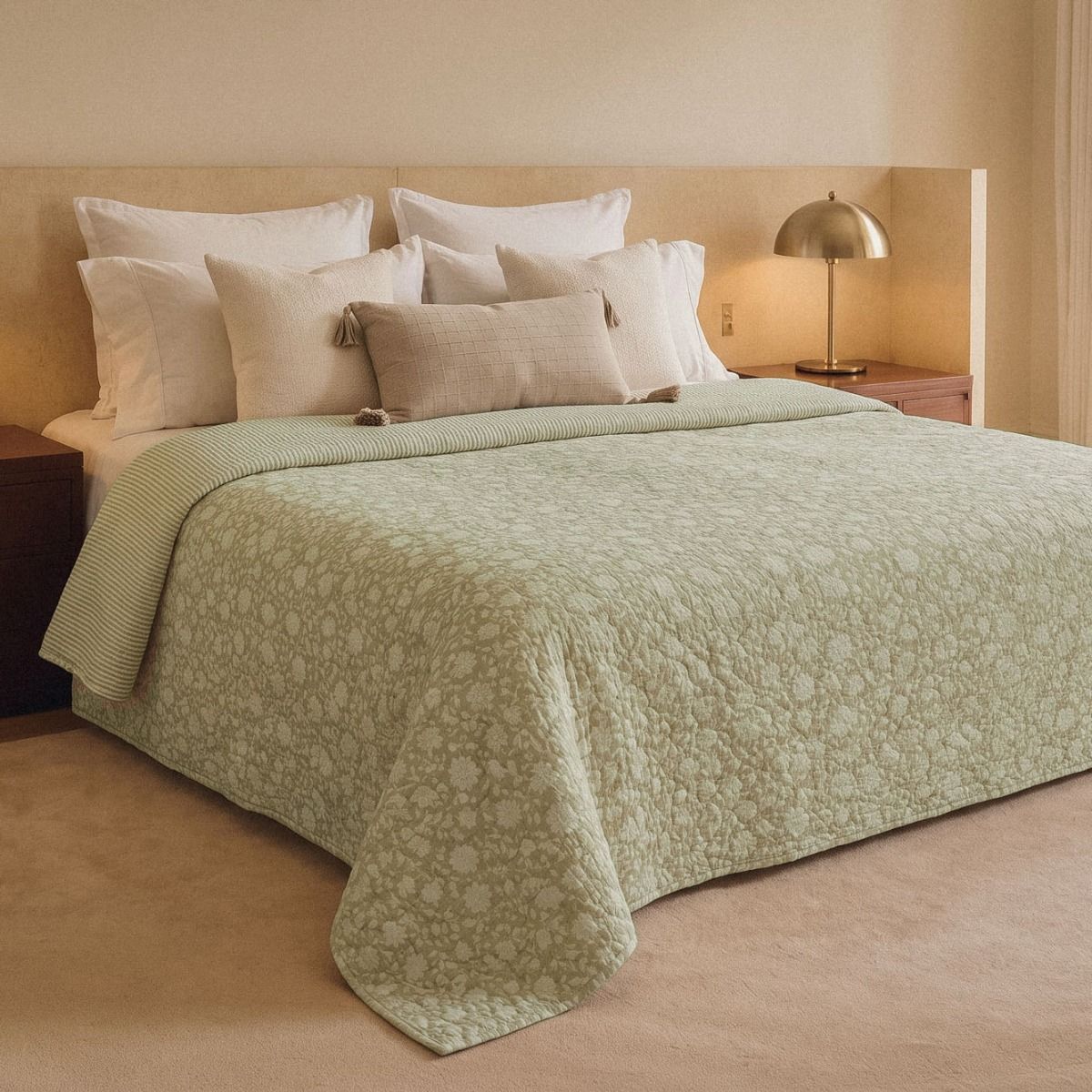 CUBRECAMA COLETTE SUPER KING BEIGE