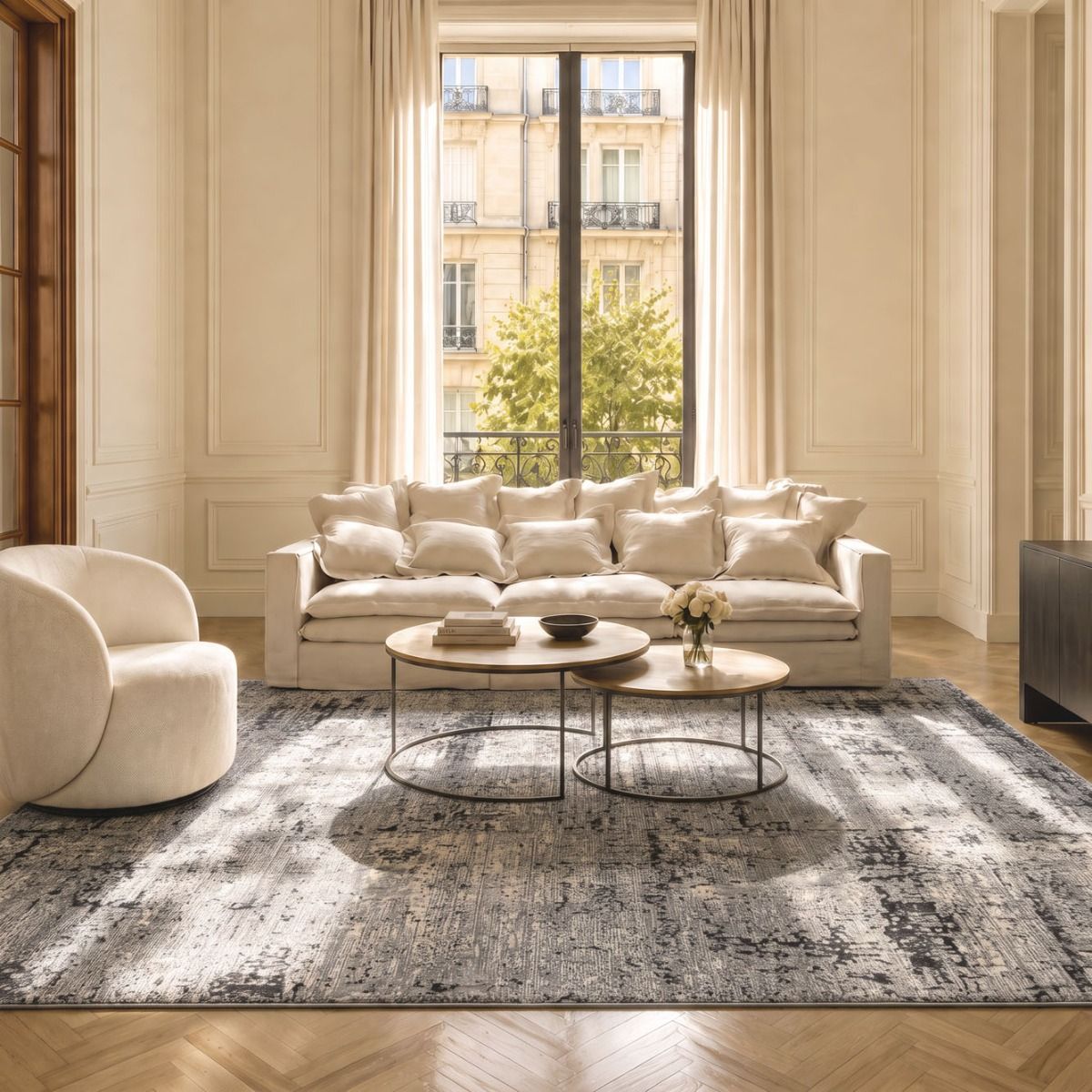 INVISTA RUNA GRIS 80x150